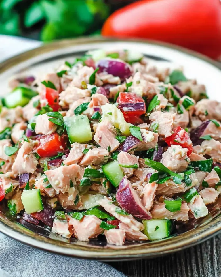 10-Minute Mediterranean Tuna Salad