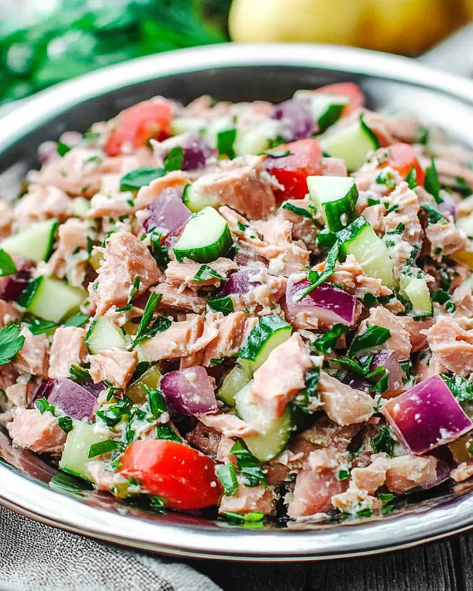 10-Minute Mediterranean Tuna Salad 10-Minute