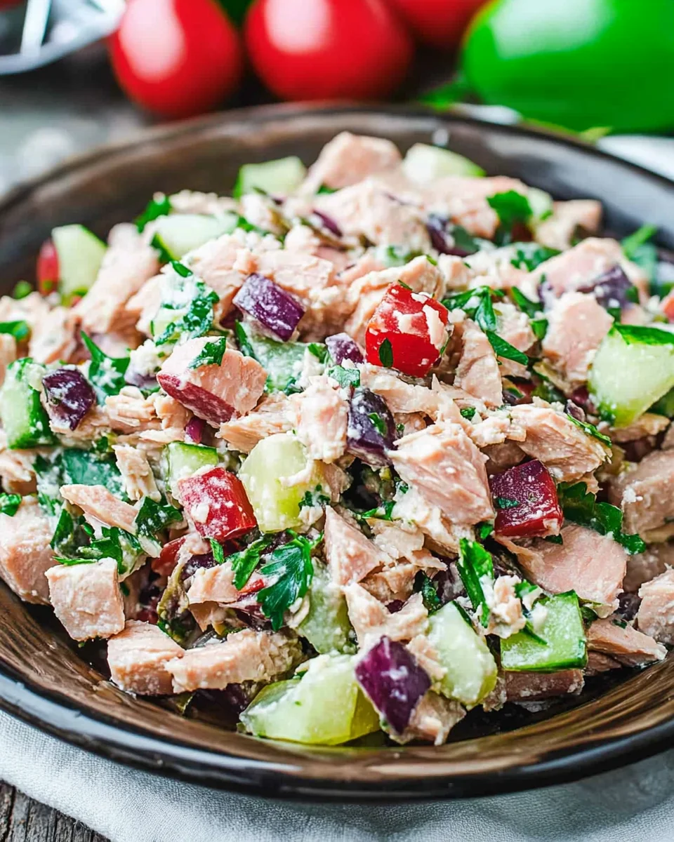 10-Minute Mediterranean Tuna Salad 10-Minute