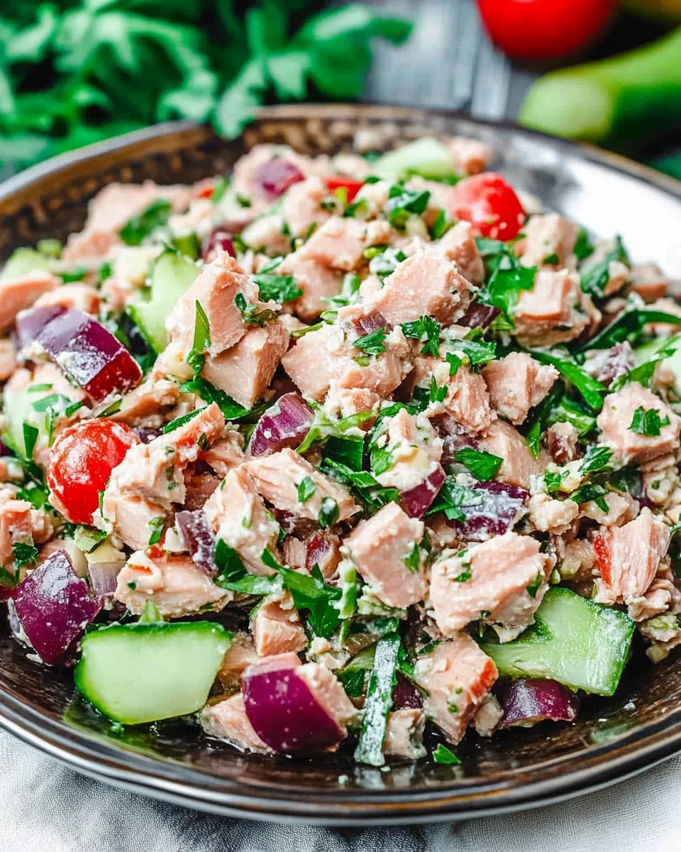 10-Minute Mediterranean Tuna Salad 10-Minute