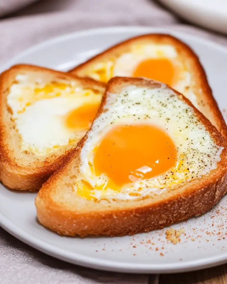 Air Fryer Egg Toast