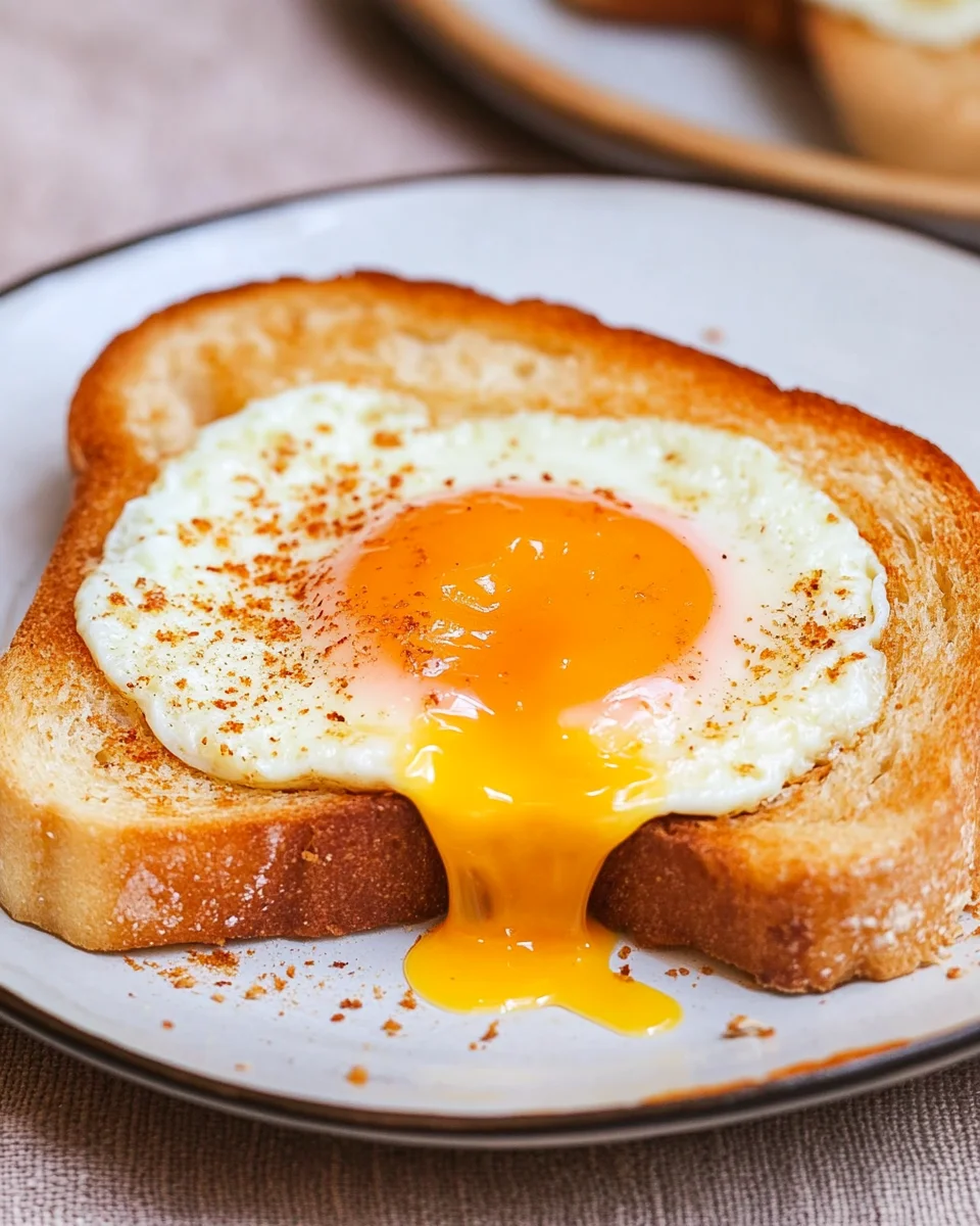 Air Fryer Egg Toast Air