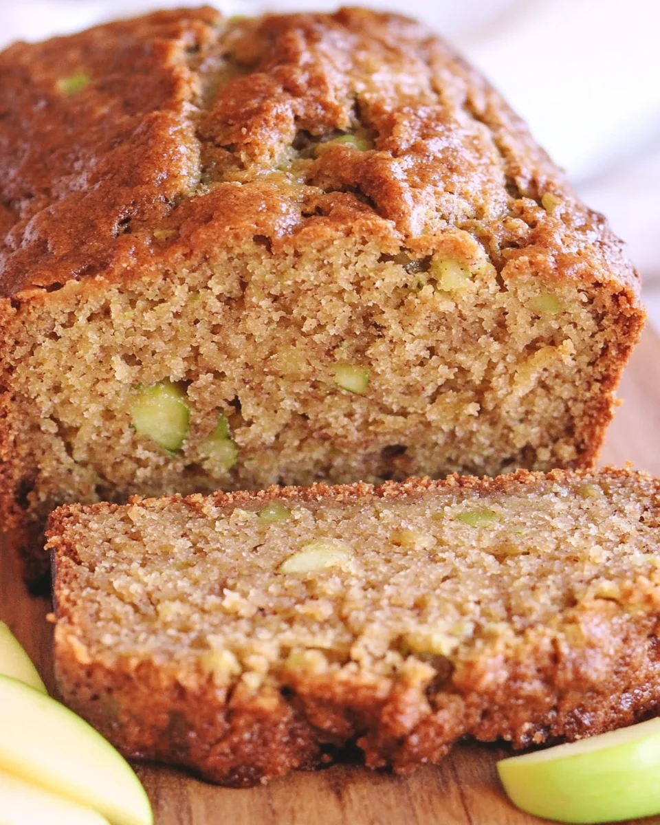 Apple Zucchini Bread Apple