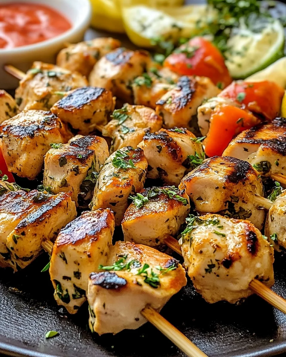 Authentic Greek Chicken Souvlaki Authentic