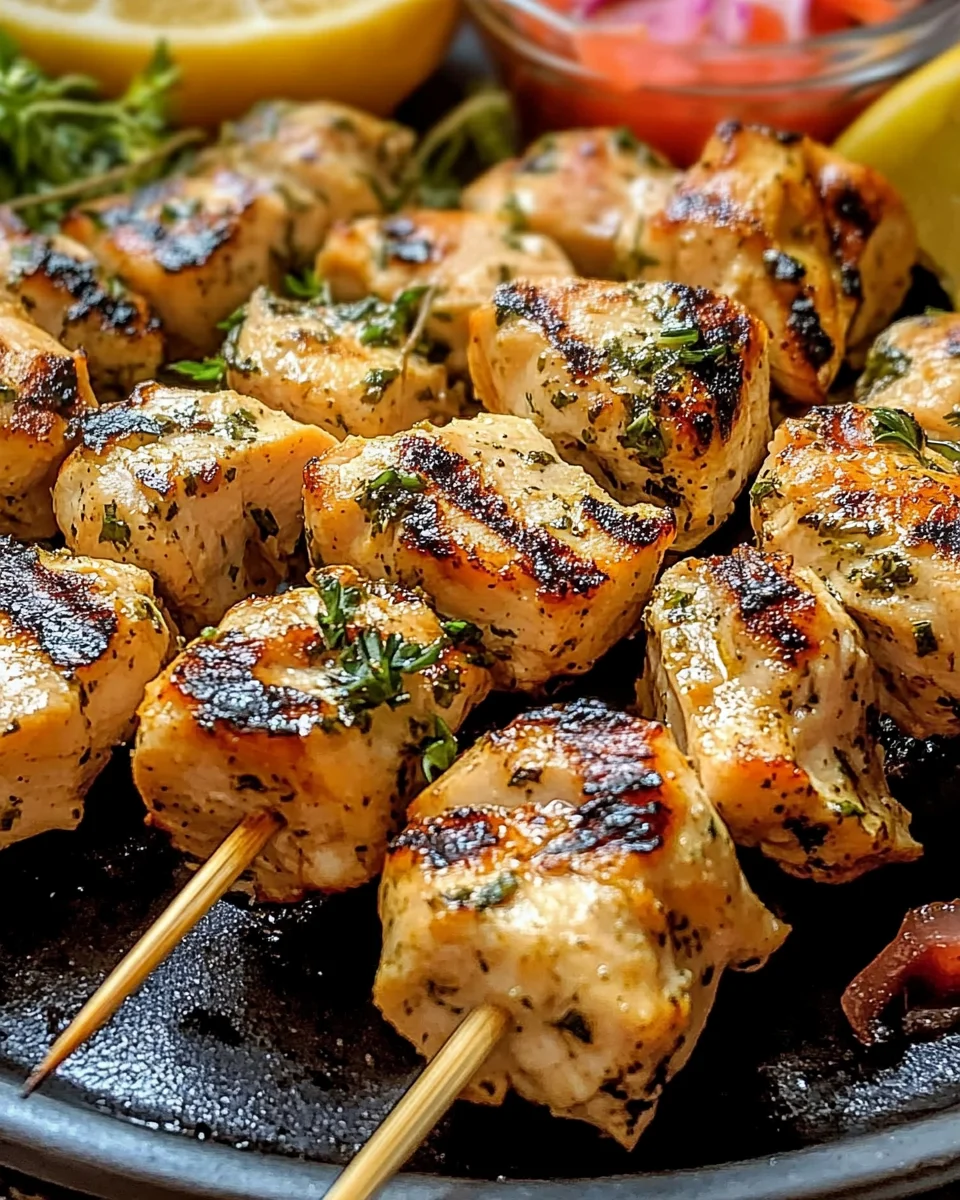 Authentic Greek Chicken Souvlaki Authentic
