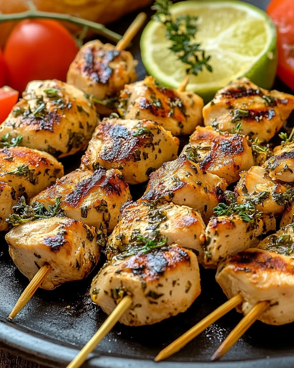 Authentic Greek Chicken Souvlaki Authentic
