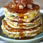 Bacon and Corn Griddle Cakes