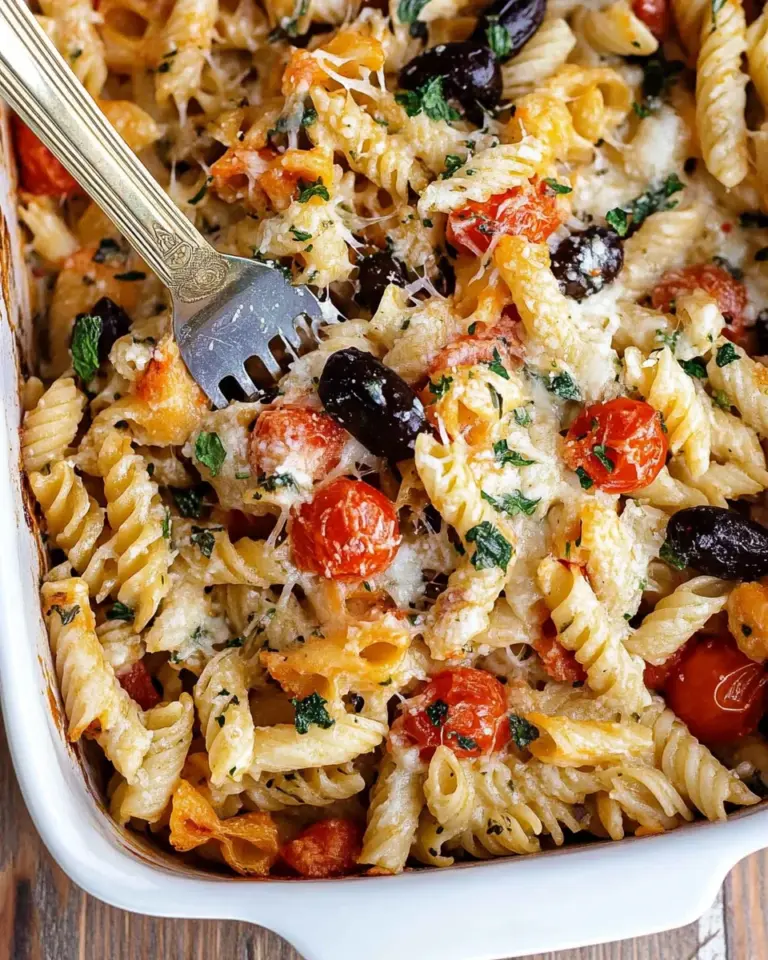 Baked Mediterranean Pasta