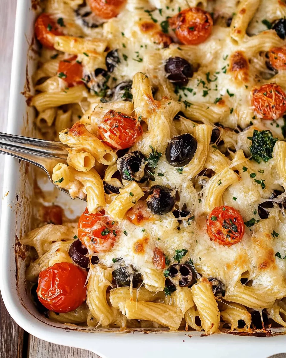Baked Mediterranean Pasta Baked
