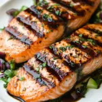Balsamic Glazed Salmon Balsamic Glazed Salmon