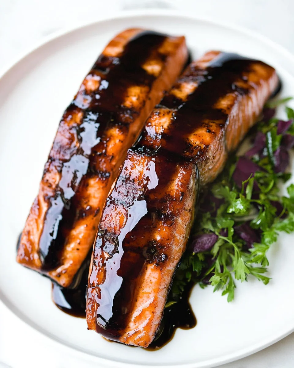 Balsamic Glazed Salmon Balsamic