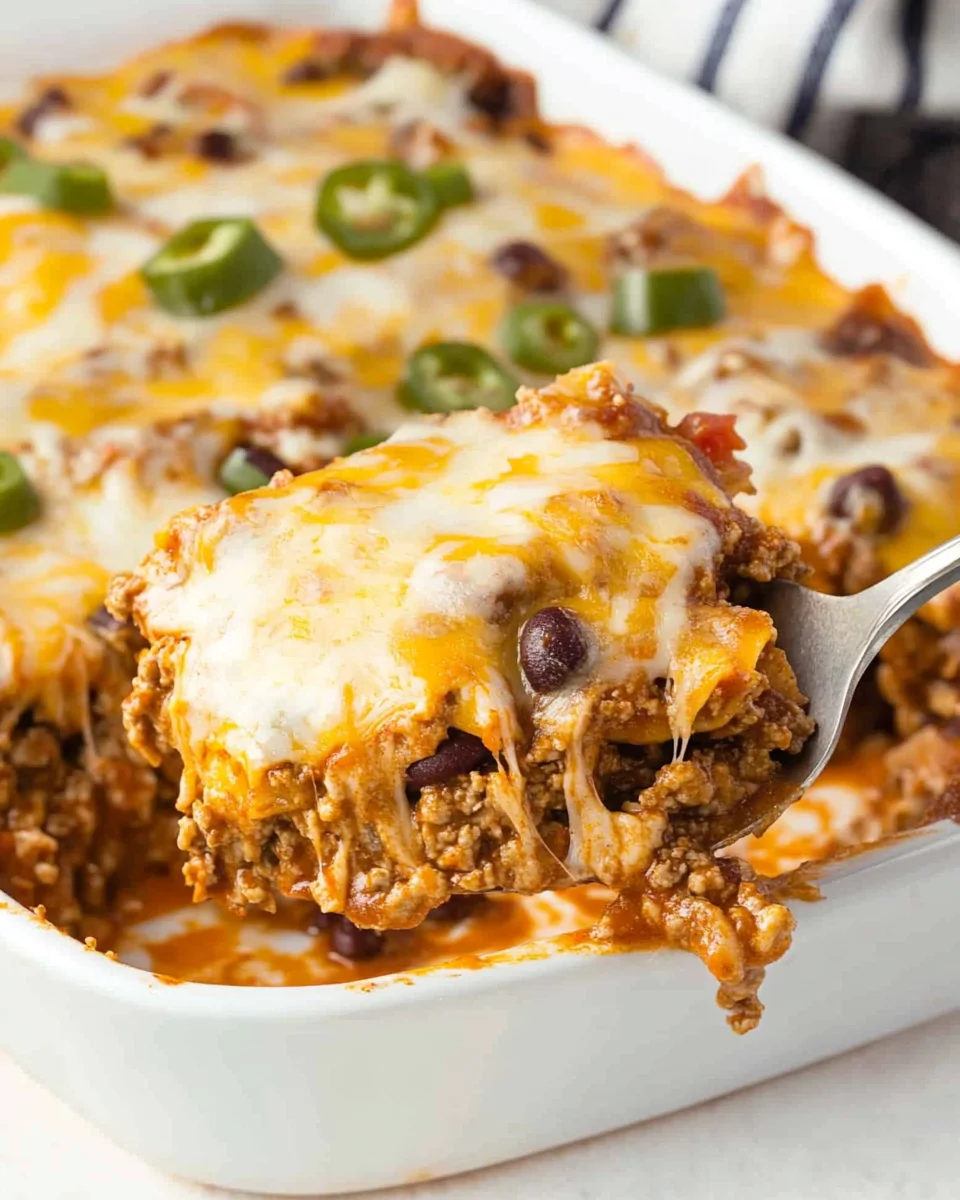 Beef Enchilada Casserole Beef
