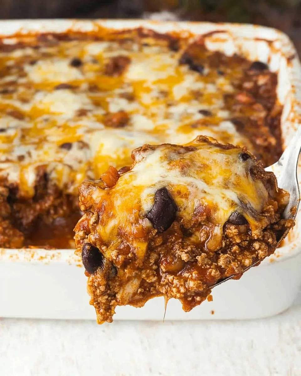 Beef Enchilada Casserole Beef