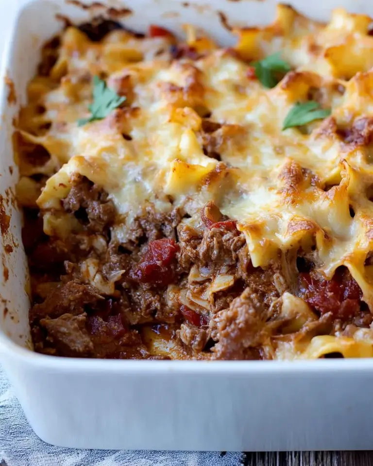 Beef Lombardi Casserole