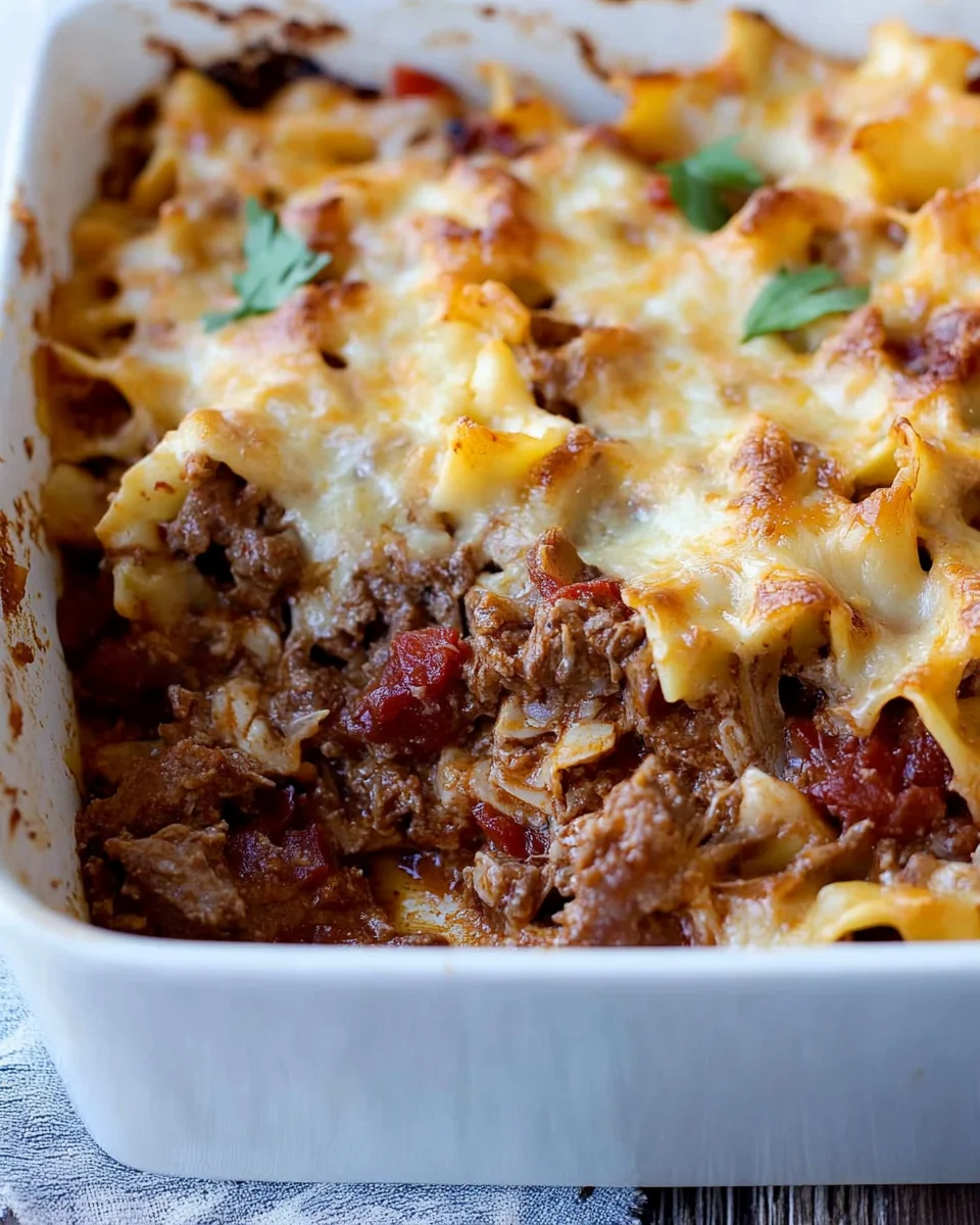 Beef Lombardi Casserole Beef Lombardi Casserole