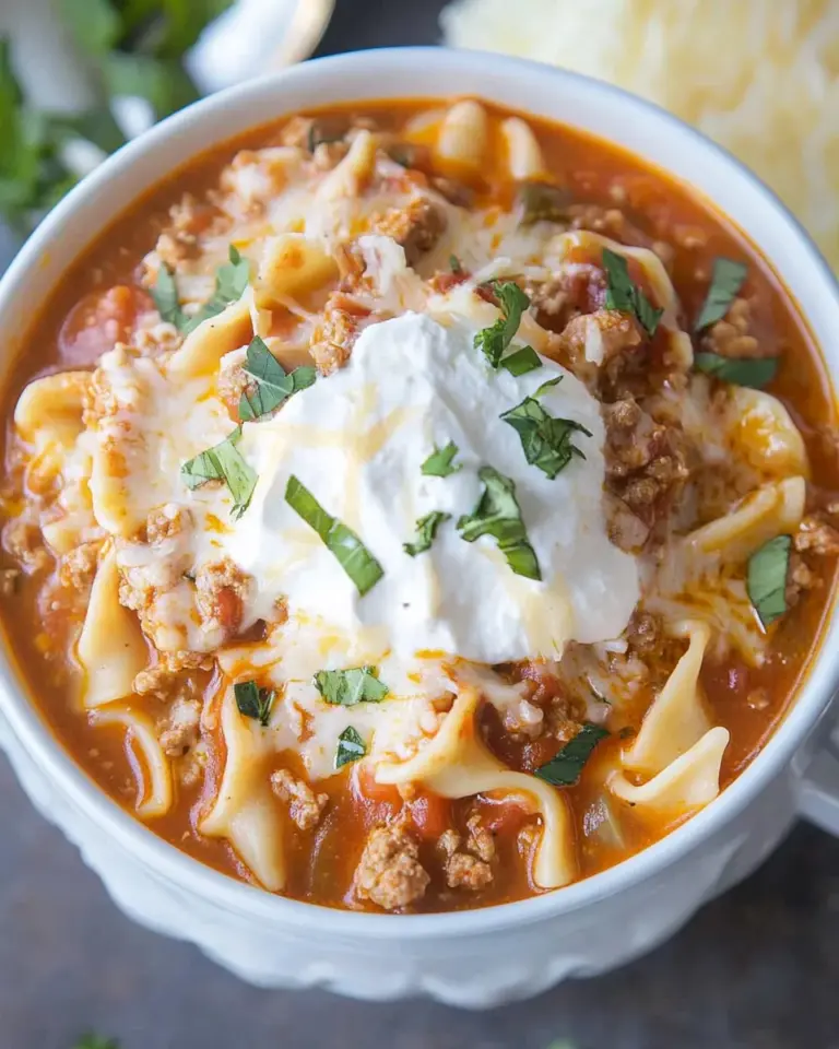 Best Lasagna Soup Recipe
