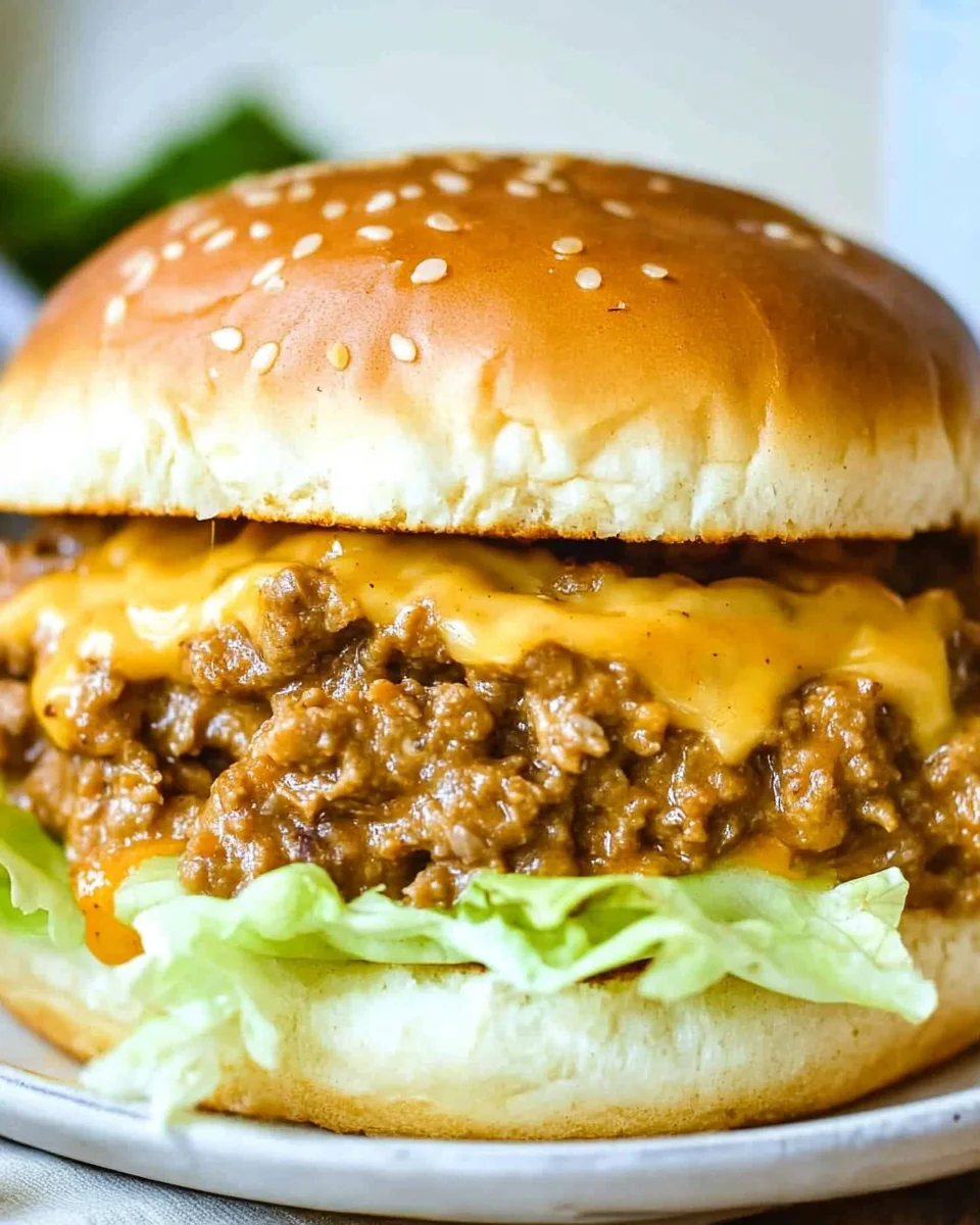 Big Mac Sloppy Joes Big