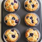 Blueberry Cottage Cheese Muffins