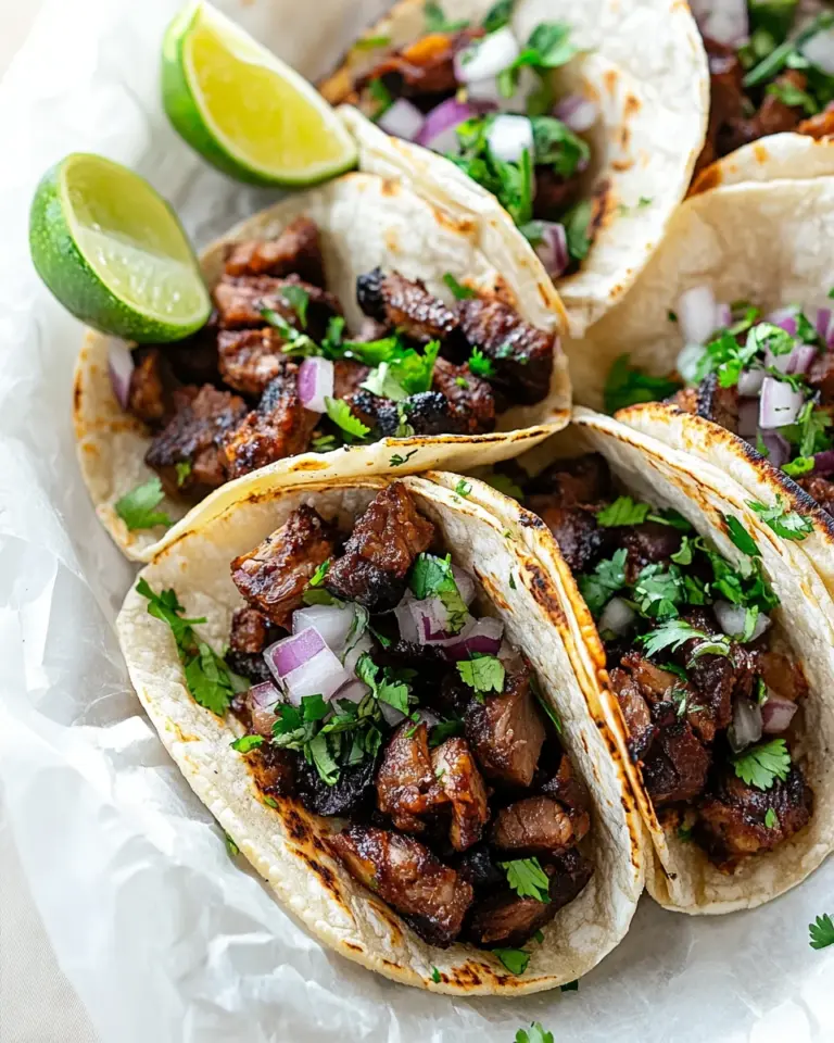 Carne Asada Mexican Street Tacos