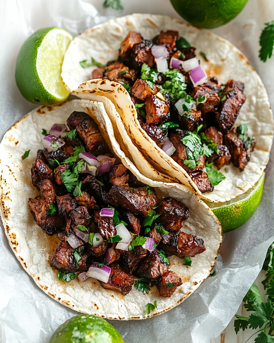 Carne Asada Mexican Street Tacos Carne