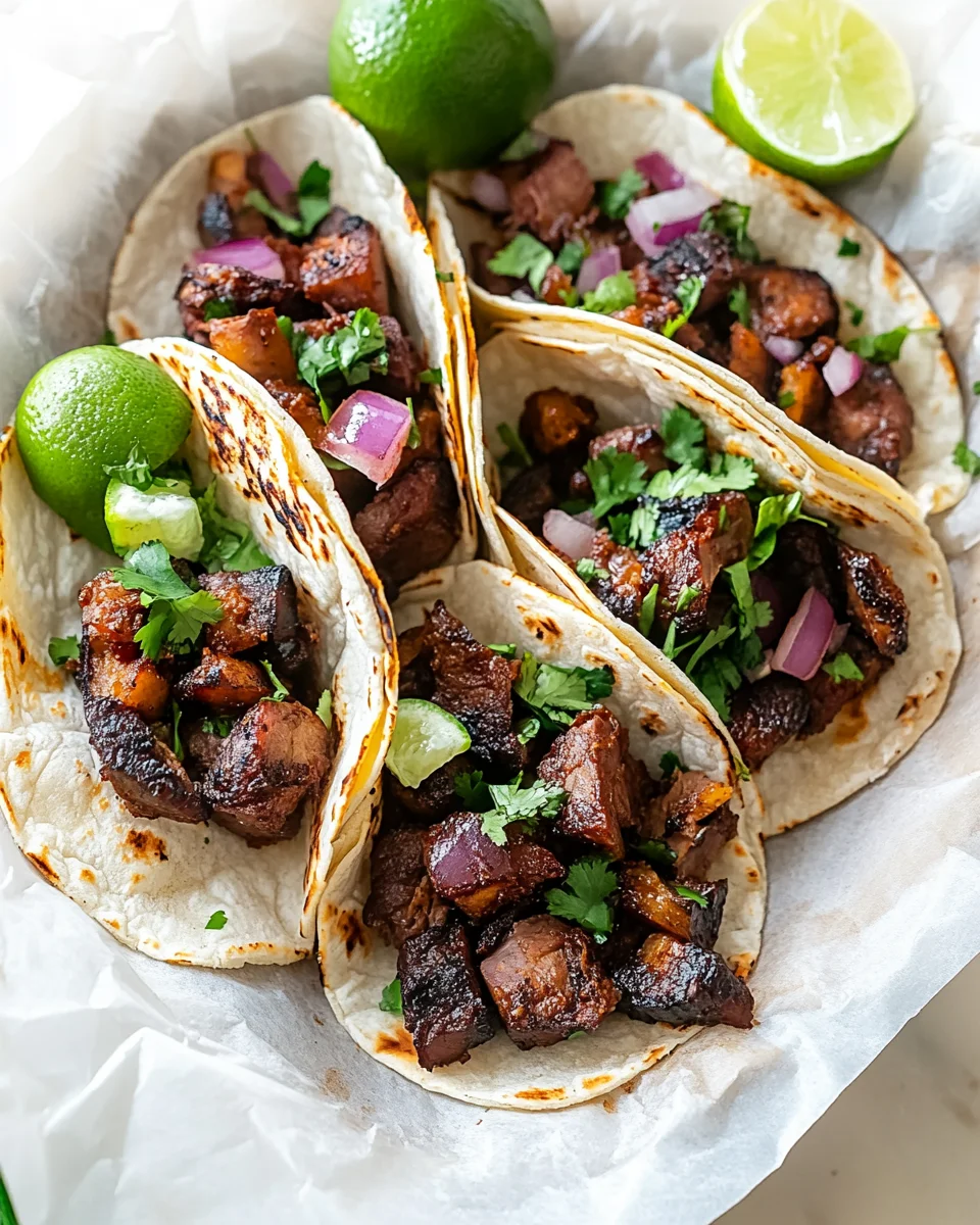 Carne Asada Mexican Street Tacos Carne