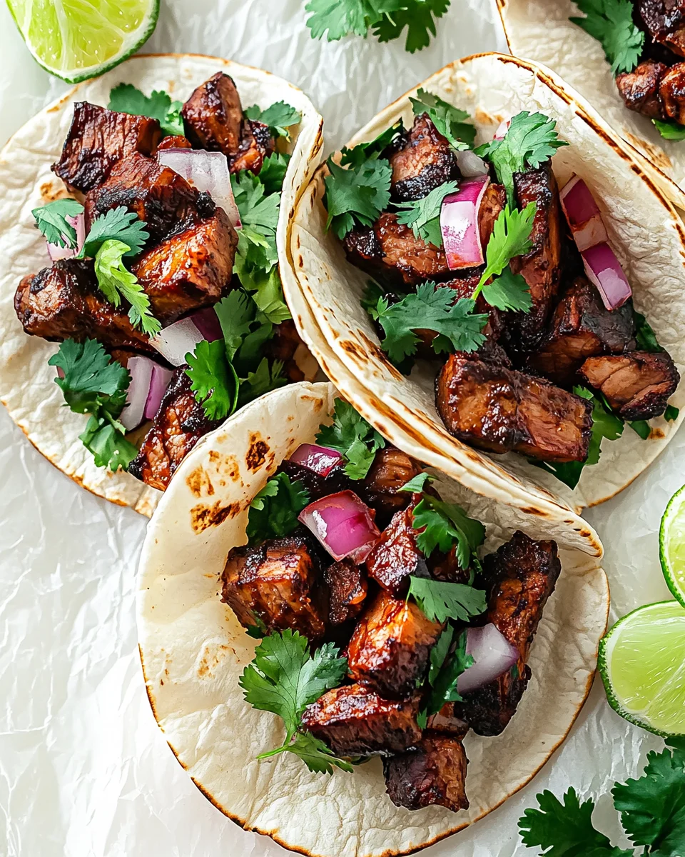 Carne Asada Mexican Street Tacos Carne