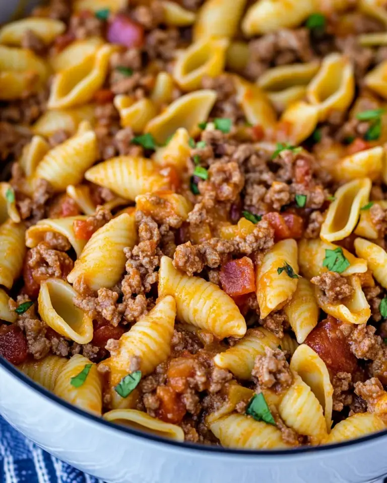 Cheesy Taco Pasta