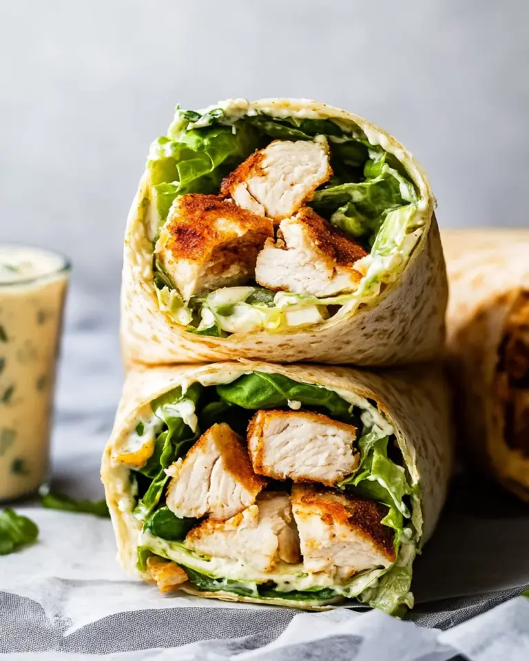 Chicken Caesar Wrap