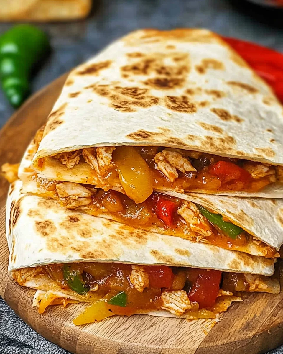 Chicken Fajita Quesadillas Chicken