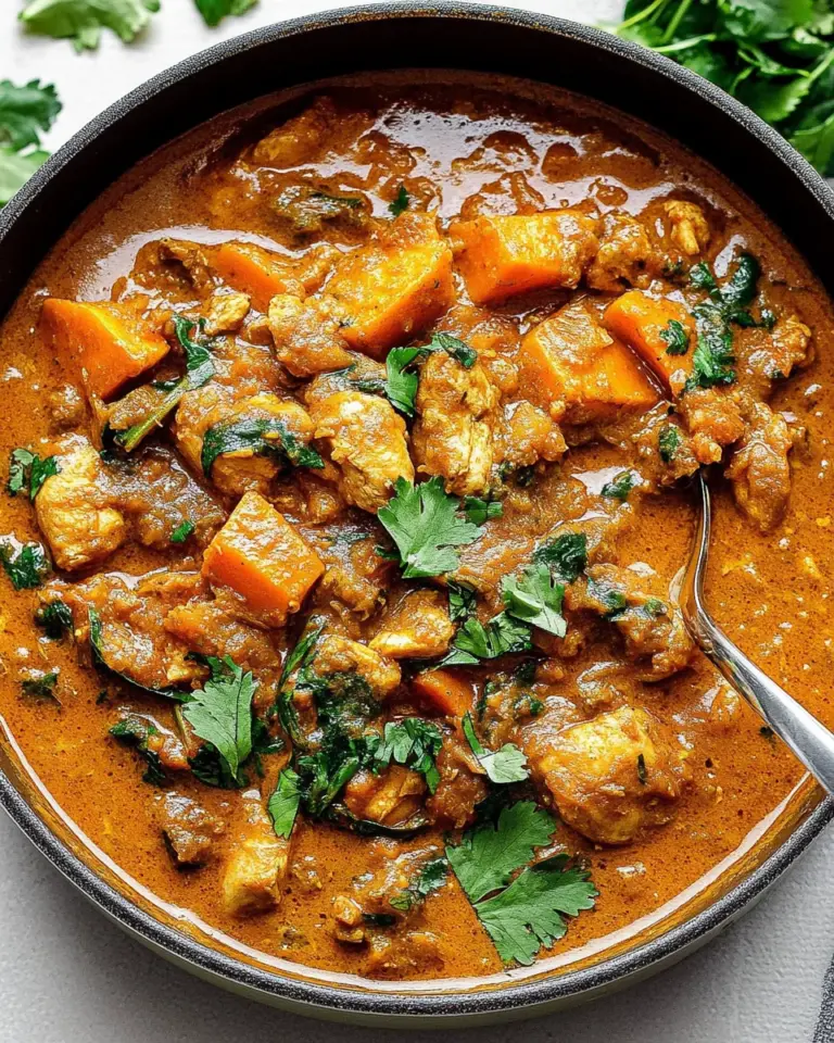 Chicken Sweet Potato Curry