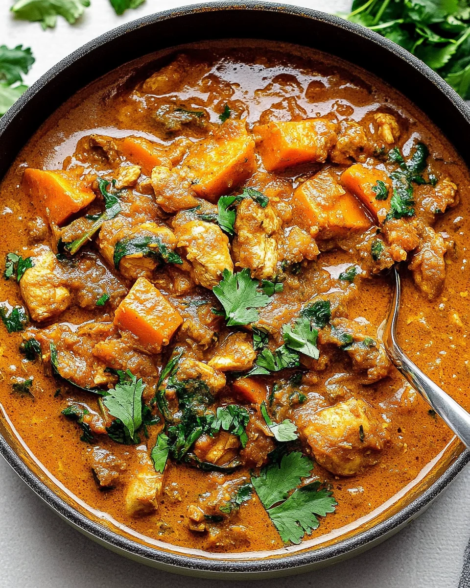 Chicken Sweet Potato Curry Chicken Sweet Potato Curry