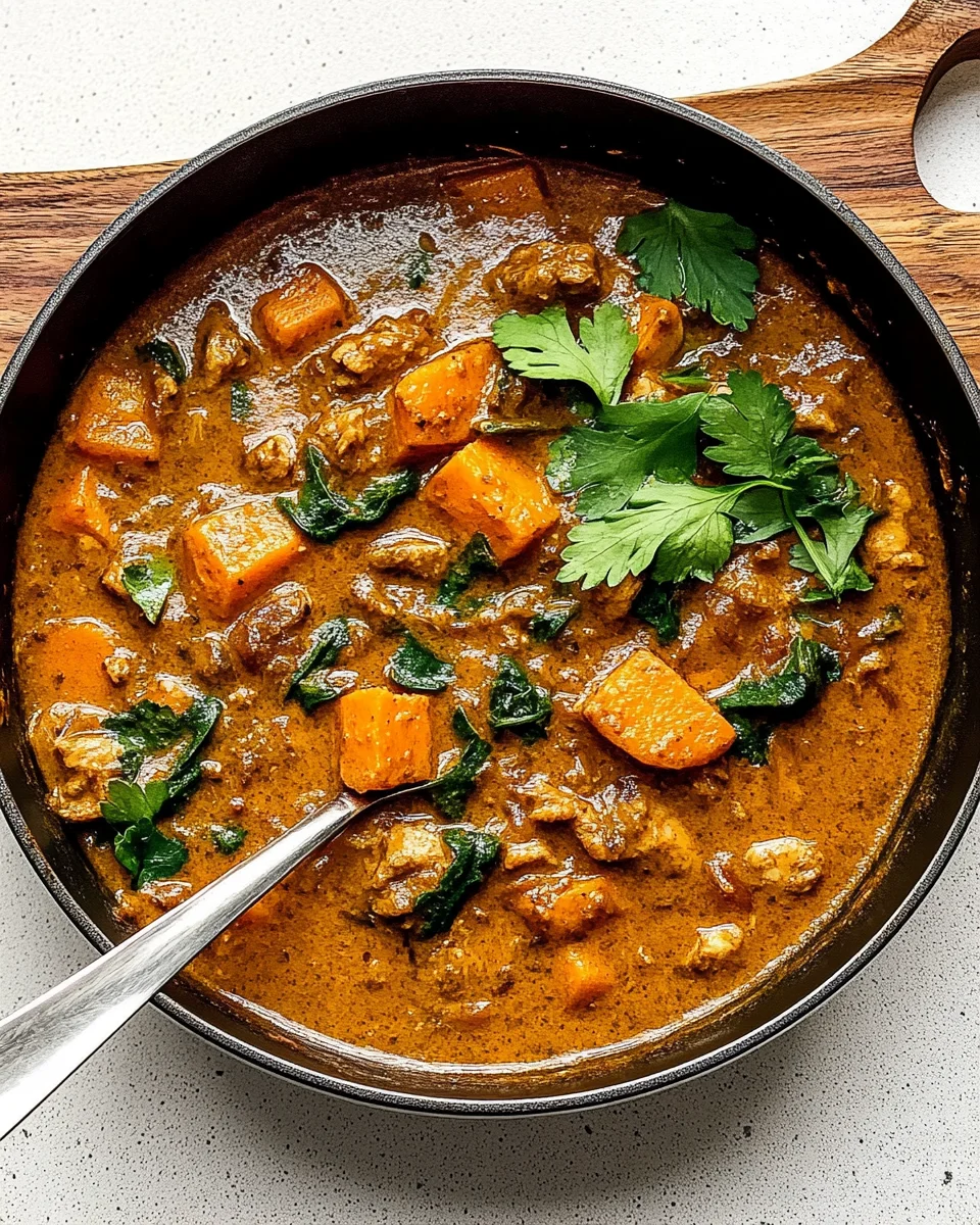 Chicken Sweet Potato Curry Chicken