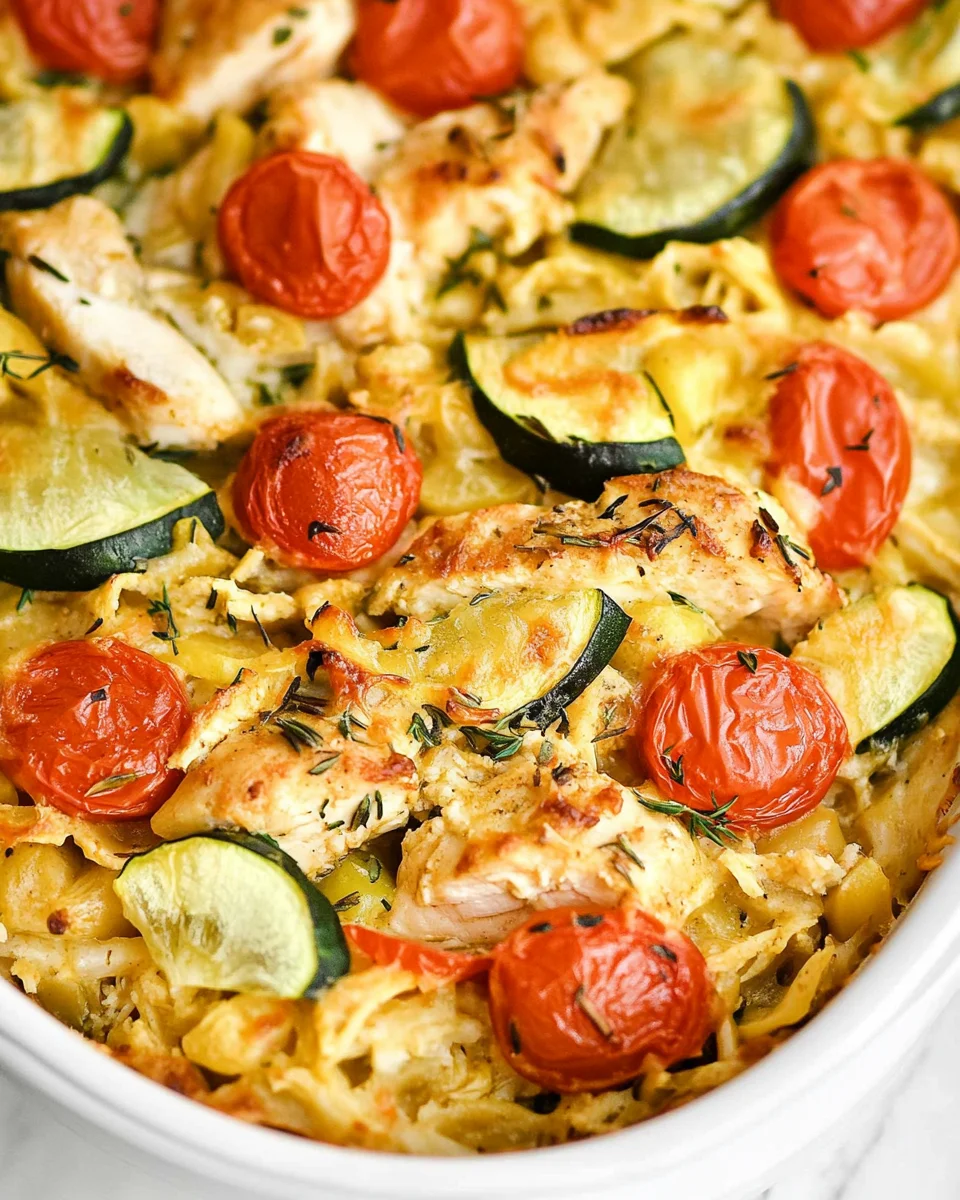 Chicken Tzatziki Casserole