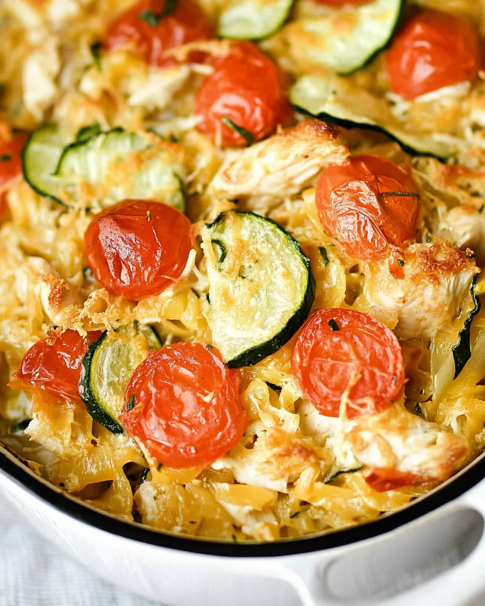 Chicken Tzatziki Casserole Chicken