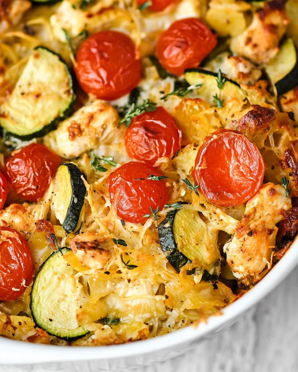 Chicken Tzatziki Casserole Chicken