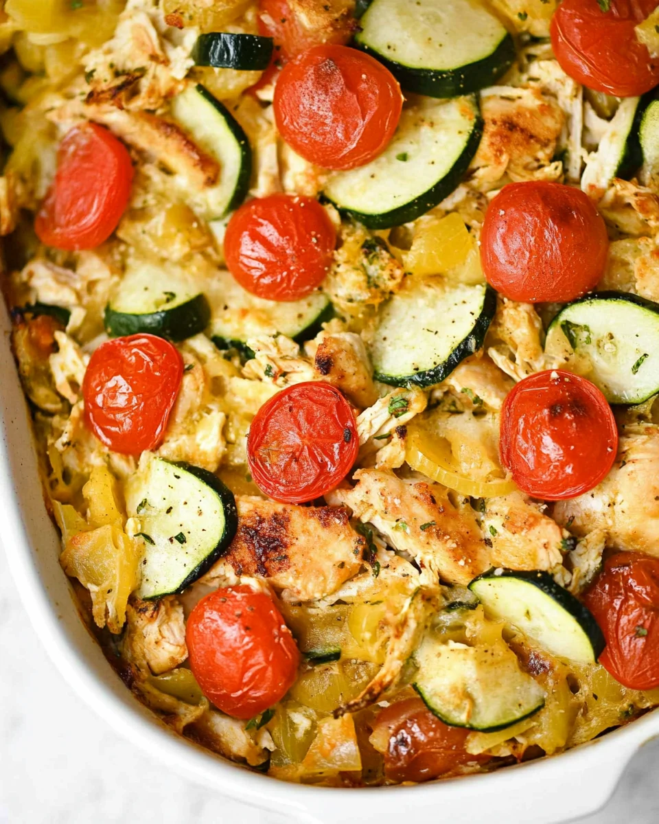 Chicken Tzatziki Casserole Chicken