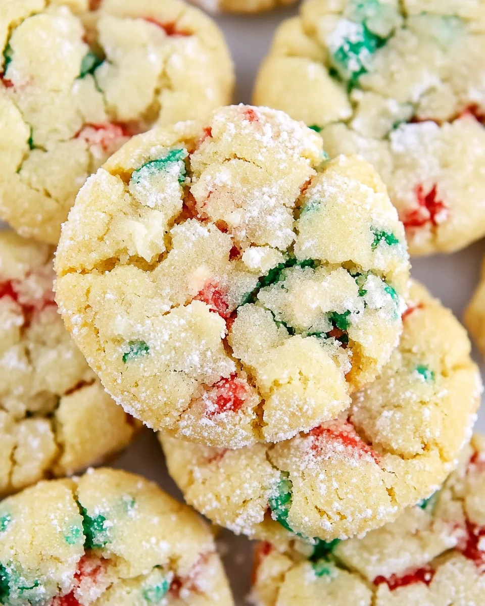 Christmas Gooey Butter Cookies Christmas