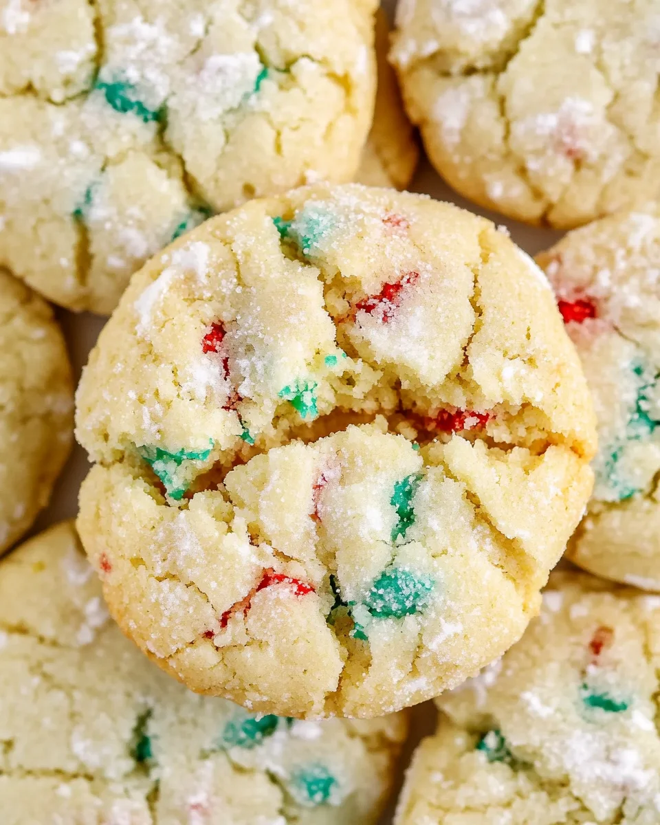 Christmas Gooey Butter Cookies Christmas