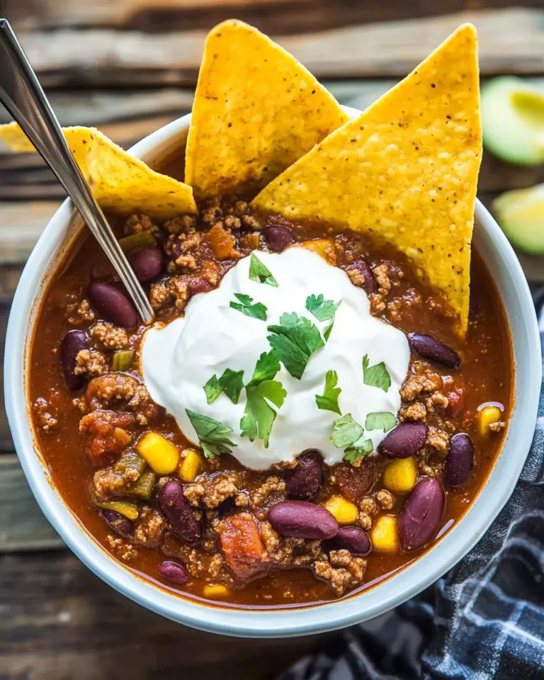 Classic Slow Cooker Chili
