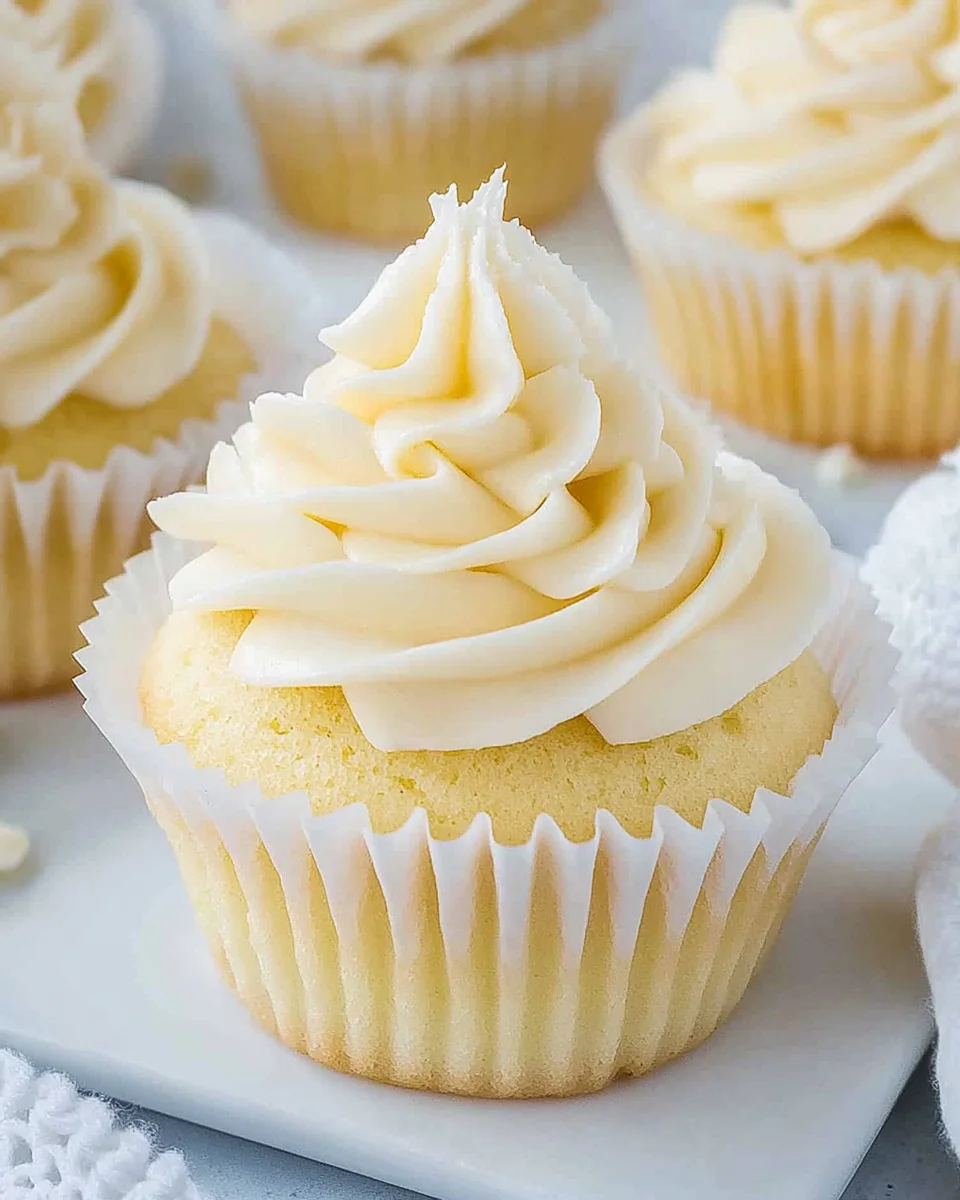 Classic Vanilla Cupcakes Classic