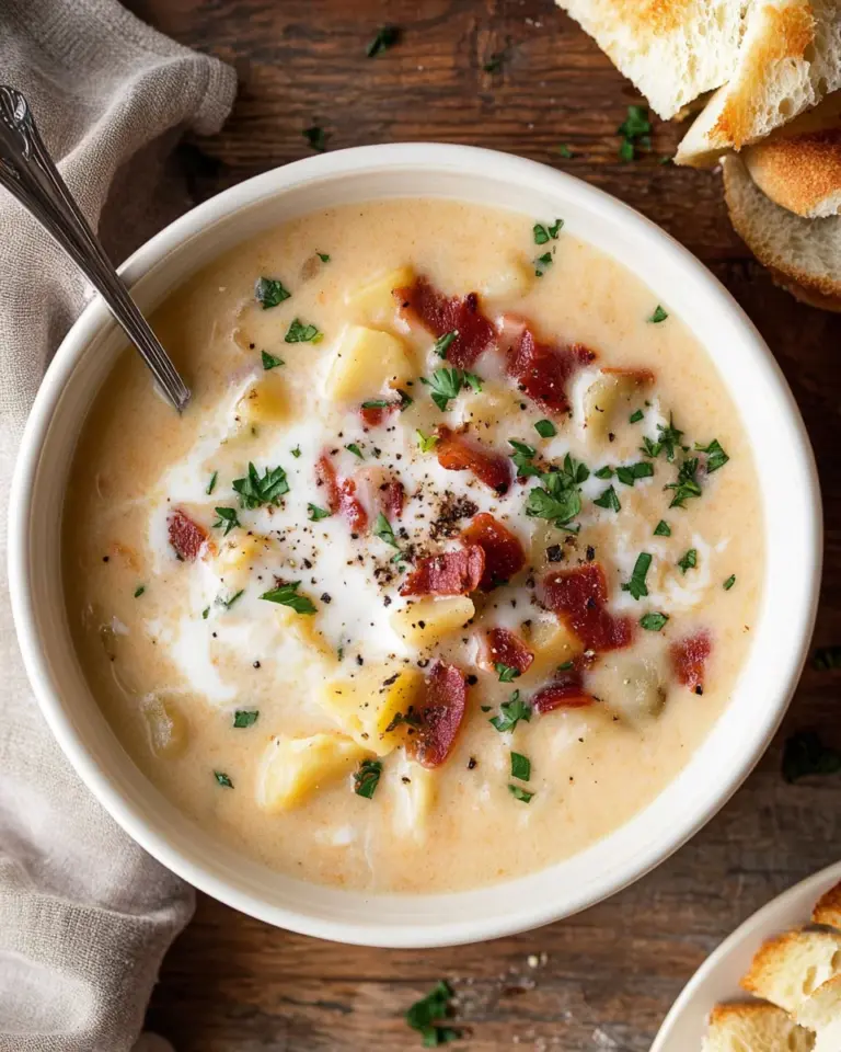 Copycat Outback Loaded Baked Potato Soup