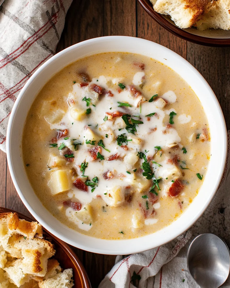 Copycat Outback Loaded Baked Potato Soup Copycat