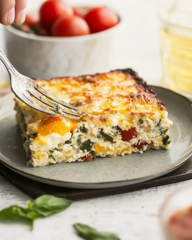 Cottage Cheese Egg Bake