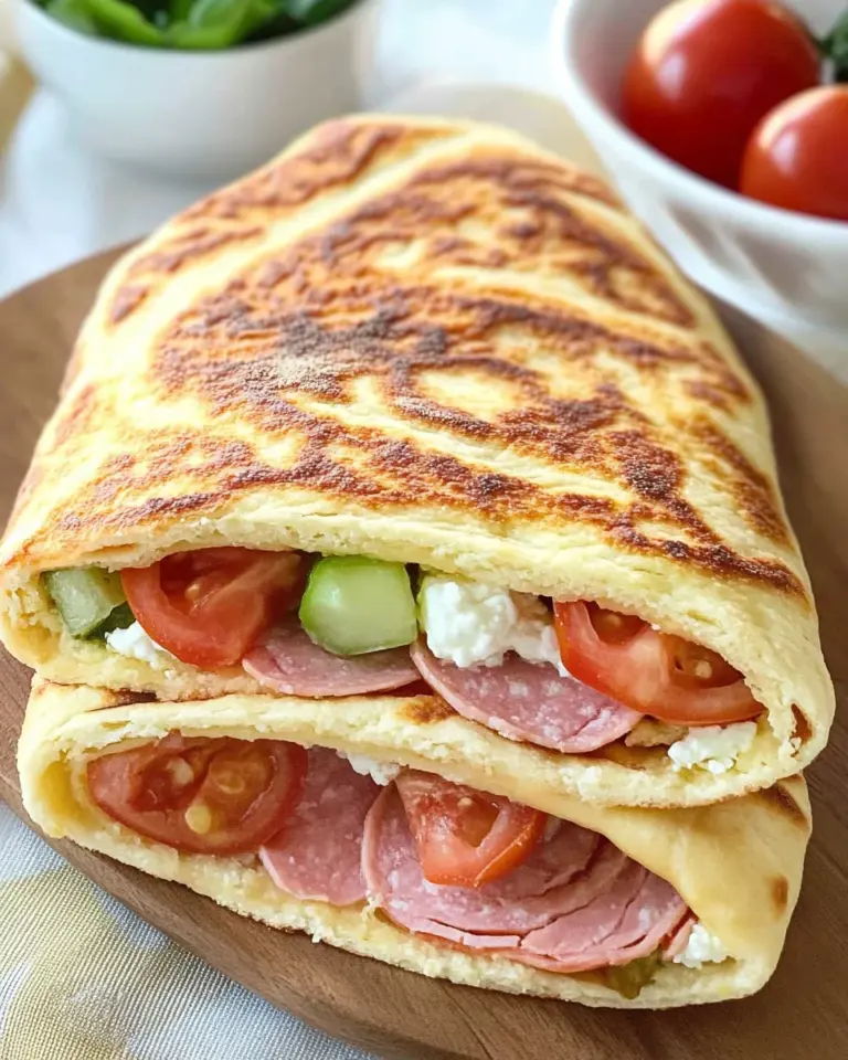 Cottage Cheese Flatbread