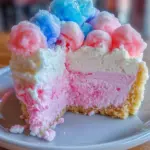 Cotton Candy Cheesecake Cotton Candy Cheesecake