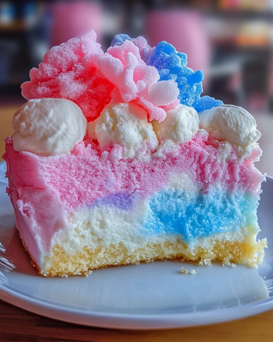 Cotton Candy Cheesecake Cotton