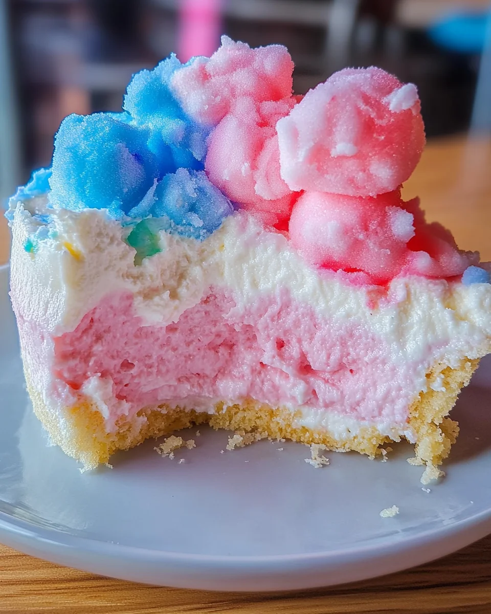 Cotton Candy Cheesecake Cotton
