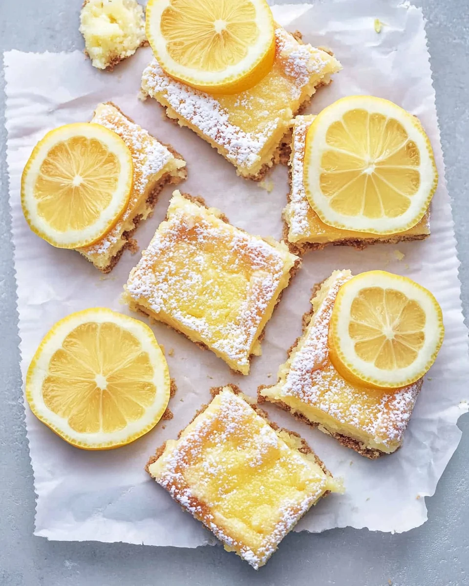 Cream Cheese Lemon Bars Cream