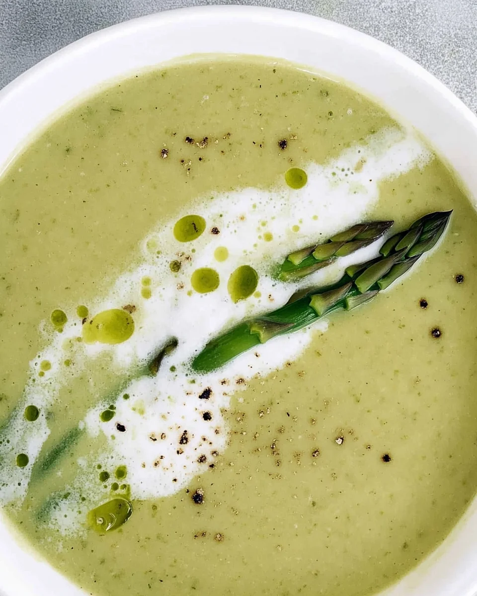 Cream of Asparagus Soup 24 Cream