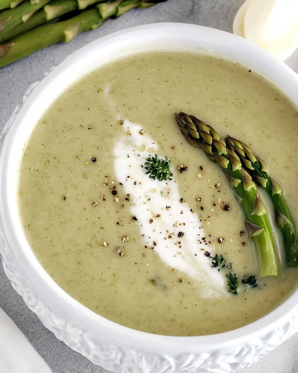 Cream of Asparagus Soup 25 Cream